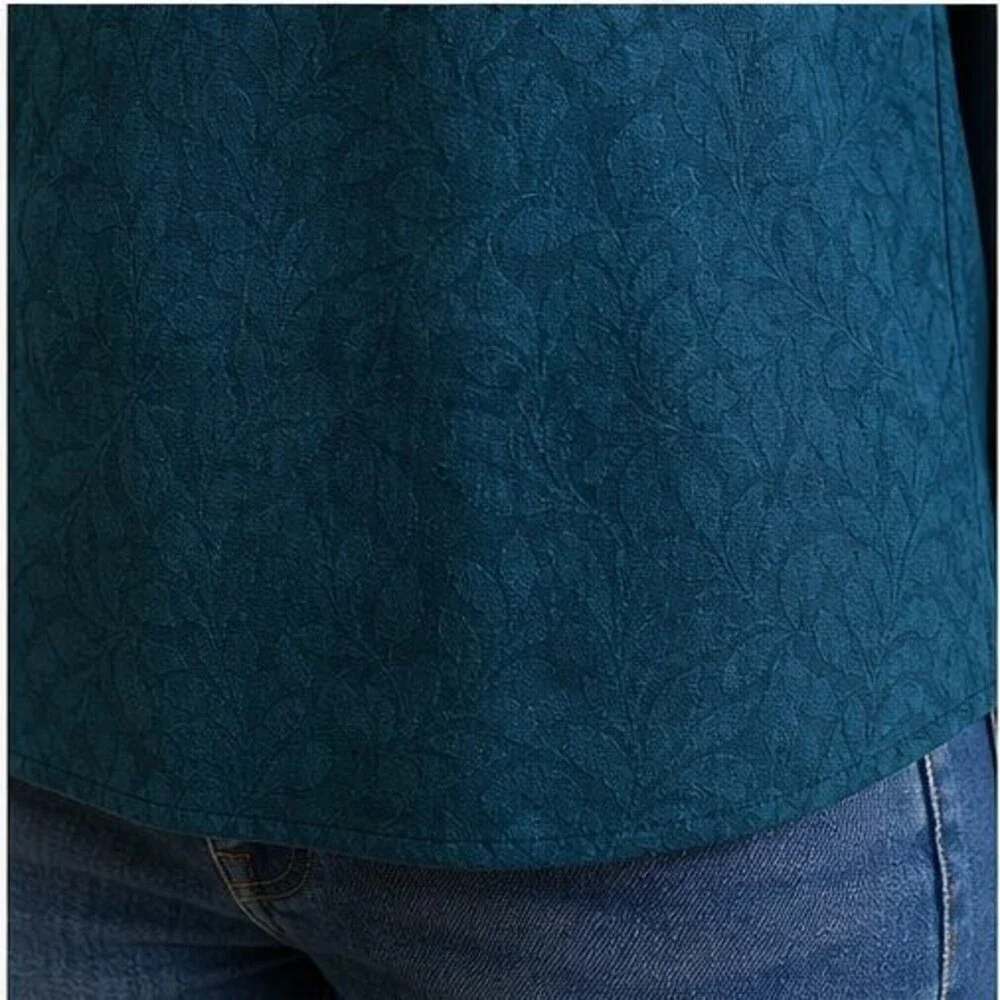 Camel Lace Trim Top